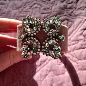 Vintage style art deco cuff bracelet